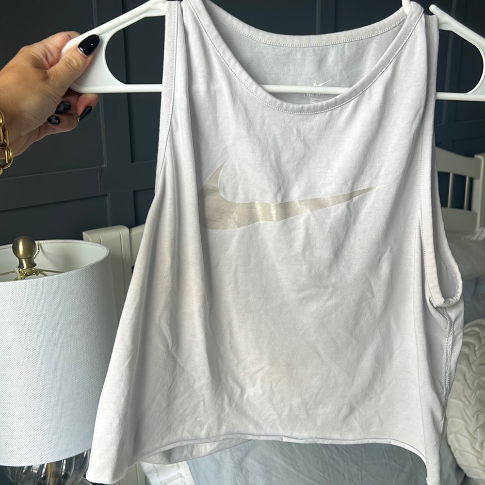 Nike Athletic Top with a Raw hem